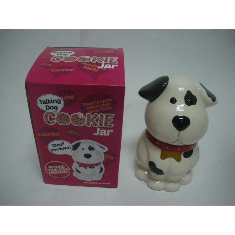 Talking Cookie Jar Dog